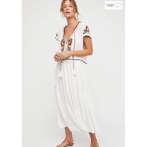 NWOT- Free People Daisy Fields Maxi Dress